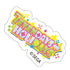 『オンゲキ』フレークステッカー 7EVENDAYS⇔HOLIDAYS